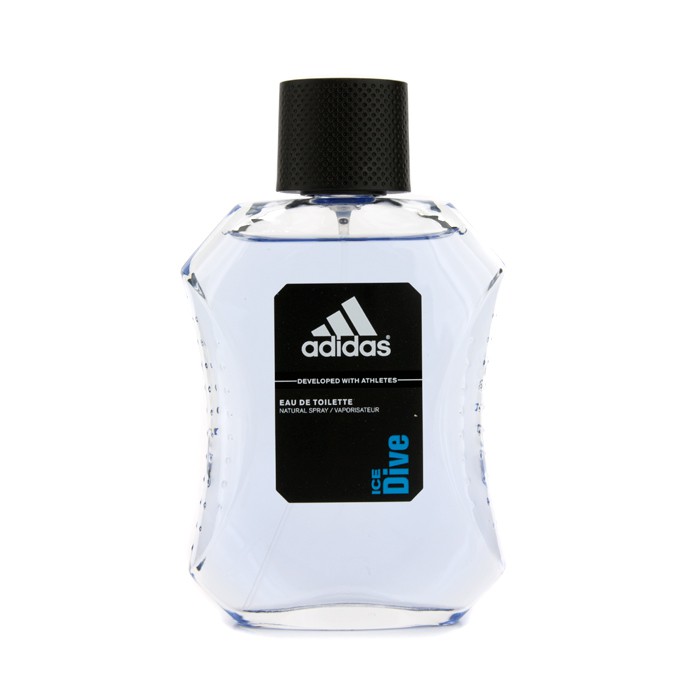 Adidas Ice Dive туалетная вода для мужчин, 100 мл — освежающий цитрусовый аромат с зелеными нотами и теплым амбером