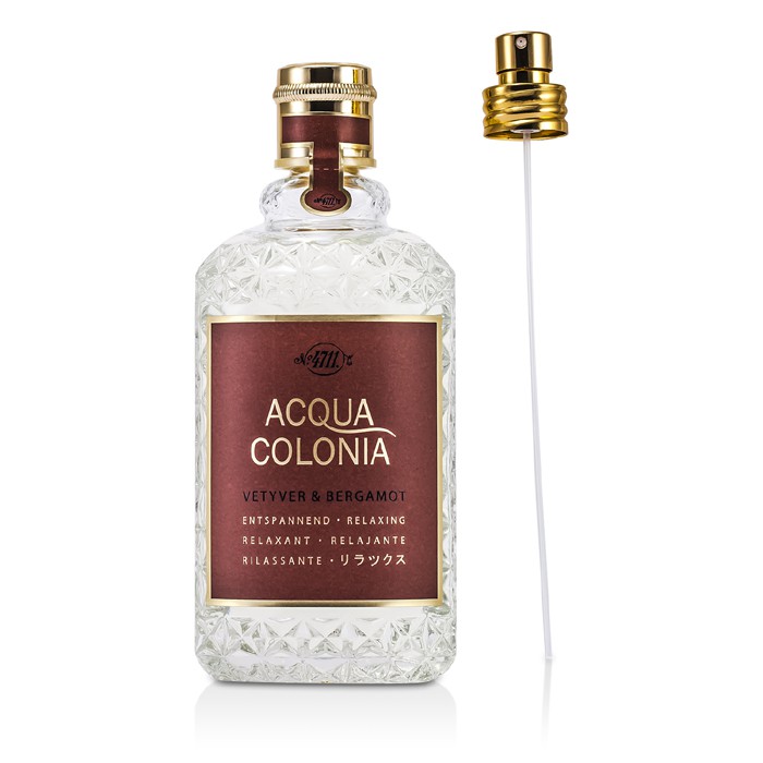 4711 Acqua Colonia Ветивер и Бергамот, ароматическая вода для мужчин и женщин, 170 мл