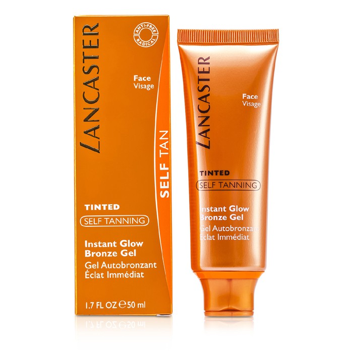 Гель для автозагара Lancaster Instant Glow, 50 мл - для естественного загара без вреда для кожи