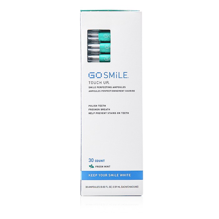 Gosmile ампулы для зубов с мятой, отбеливающие и освежающие, 30x0.59 мл