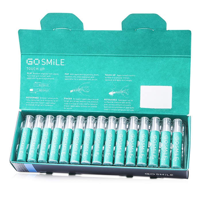 Gosmile ампулы для зубов с мятой, отбеливающие и освежающие, 30x0.59 мл