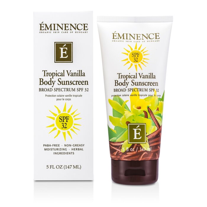 Eminence крем для тела с защитой от солнца SPF 32, с маслом ши и ванилью, 147 мл