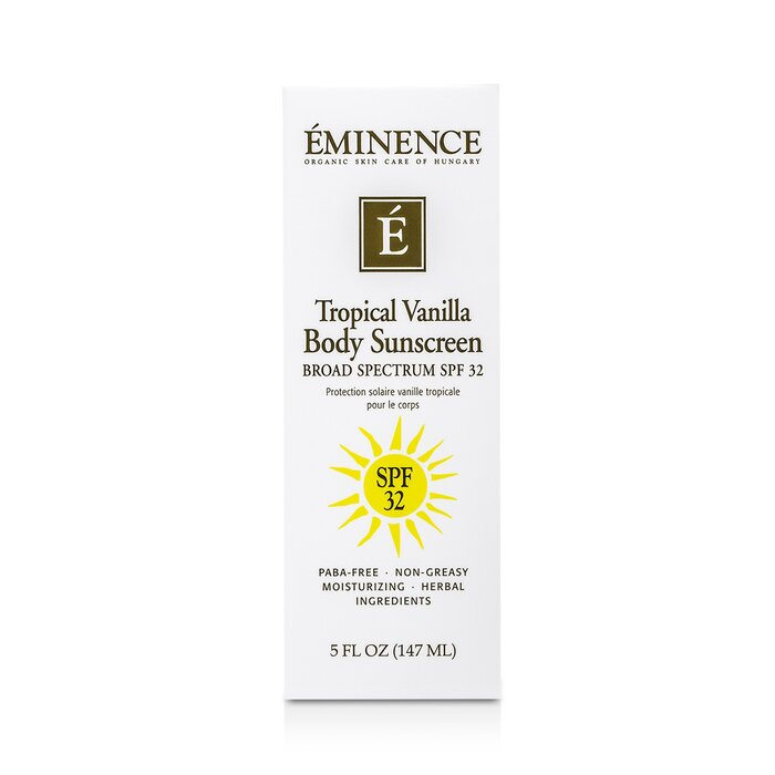 Eminence крем для тела с защитой от солнца SPF 32, с маслом ши и ванилью, 147 мл