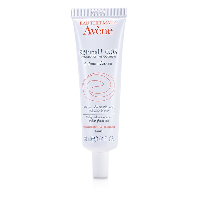 Крем для лица Avene с ретинальдегидом 0.05% для борьбы с признаками старения, 30 мл