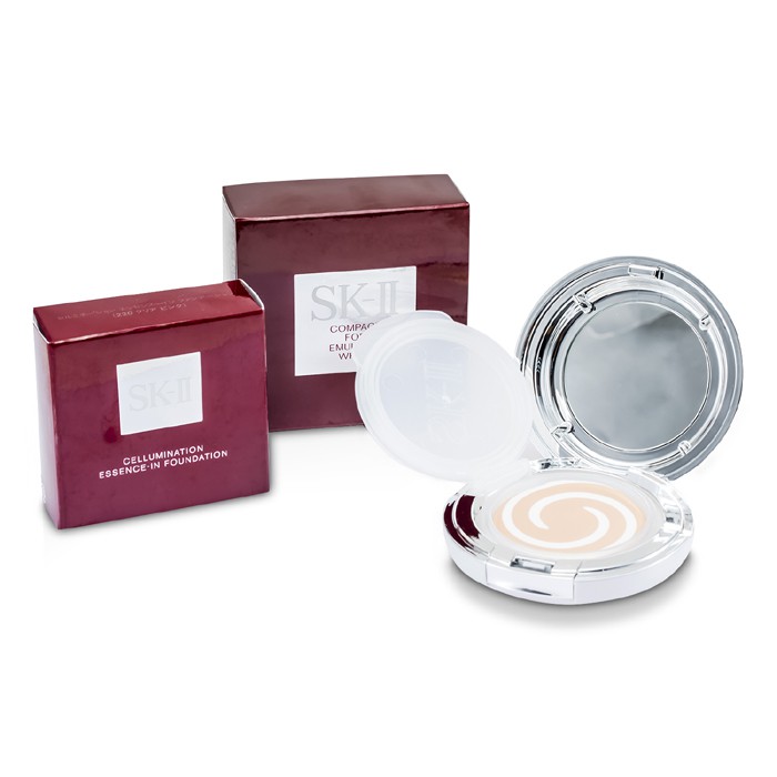 SK-II эссенция для лица в тональном креме 10.5 г — ухаживающий эффект, свежесть и сияние.