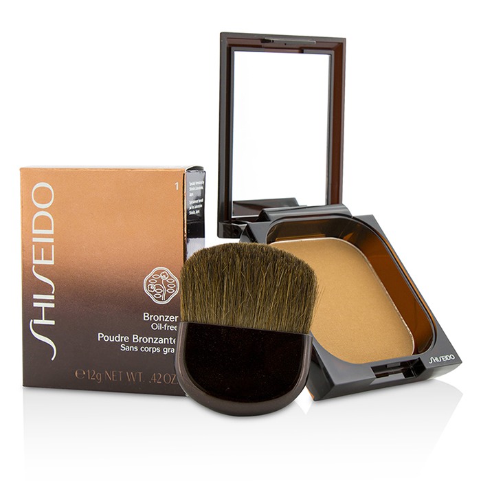 Пудра-бронзант Shiseido с эффектом загара для лица и декольте, 12 г