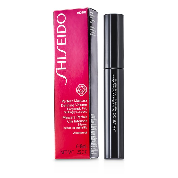 Shiseido водостойкая тушь для ресниц с объёмом и длиной, 8 мл