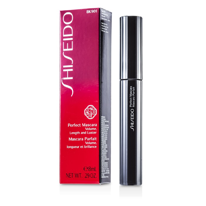 Маскара Shiseido Perfect с провитамином B5 для объемных и длинных ресниц, 8 мл