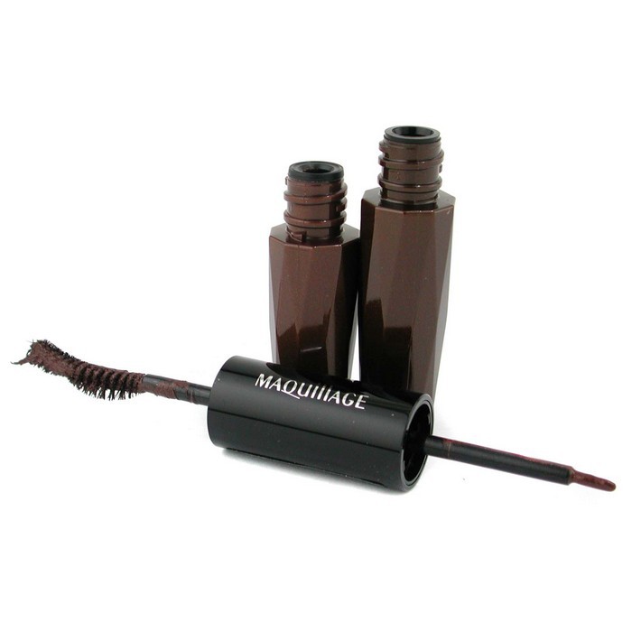 Тушь и подводка для глаз Shiseido Maquillage Full Vision 10 мл, с эффектом удлинения и объема