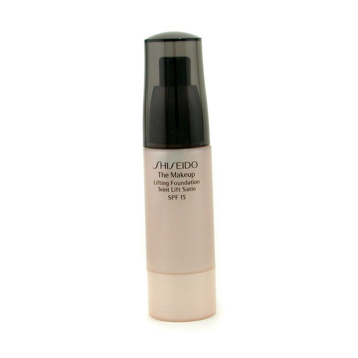 Крем-фундамент Shiseido с SPF 15 для лица, 30 мл – лифтинг, естественное покрытие, защита от UV.