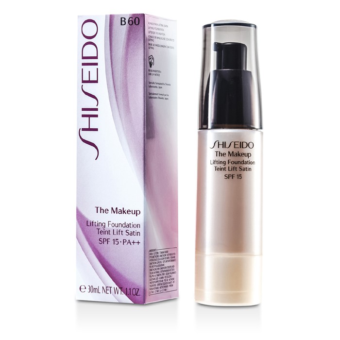 Shiseido тональный крем с эффектом лифтинга для лица SPF 15, 30 мл