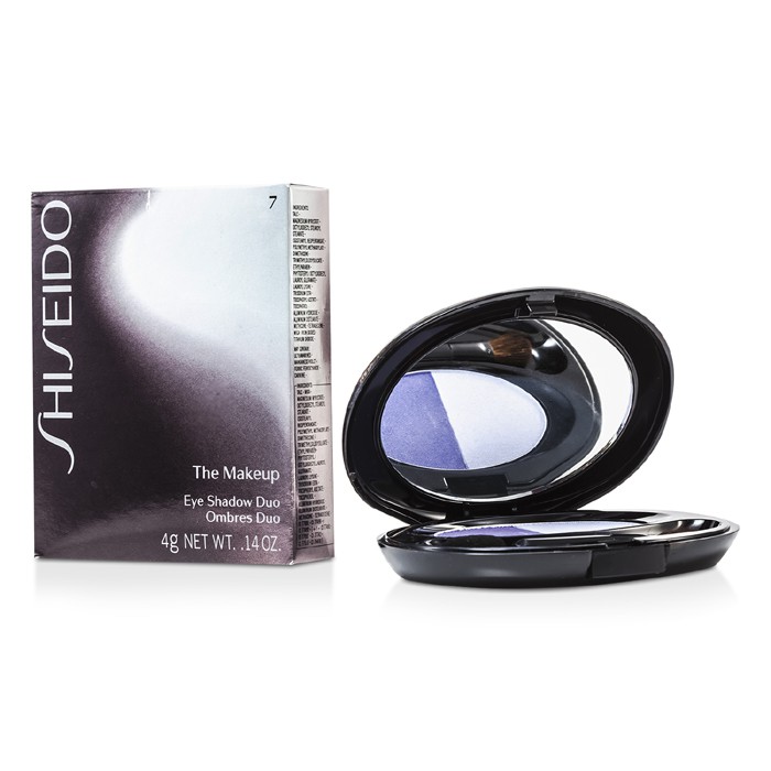 Shiseido дуэт теней для век с увлажняющими компонентами 2 г, оттенок S12 Violet Glitz для чувствительных глаз