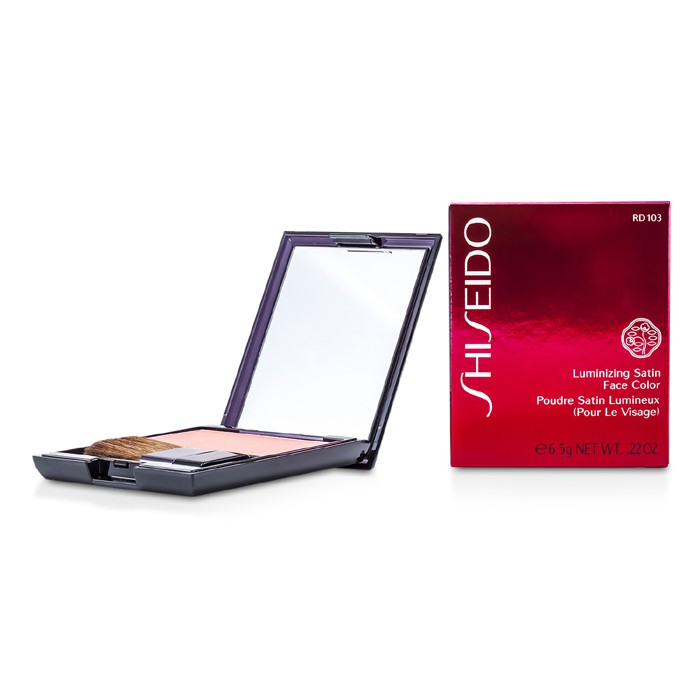 Кремовые румяна Shiseido с сияющим эффектом для лица, оттенок RS302 Tea Rose, 6.5 г