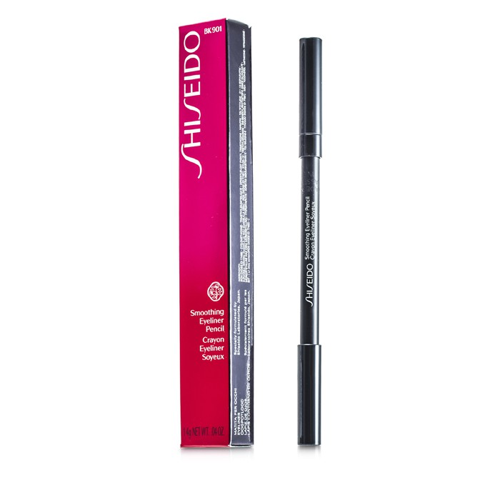 Карандаш для глаз Shiseido с черным оттенком BK901, 1.4 г, гипоаллергенный, стойкий и легкий в нанесении.