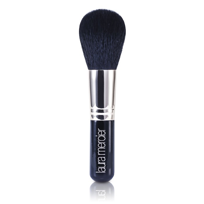 Кисть для макияжа Laura Mercier с мягким ворсом, компактная 9,5 см для путешествий, для равномерного нанесения пудры