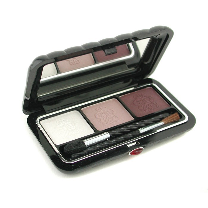 Тени для век Borghese Shadow Milano Trio с ухаживающим комплексом, 4 г, оттенок No. 82 Viola Del Perla