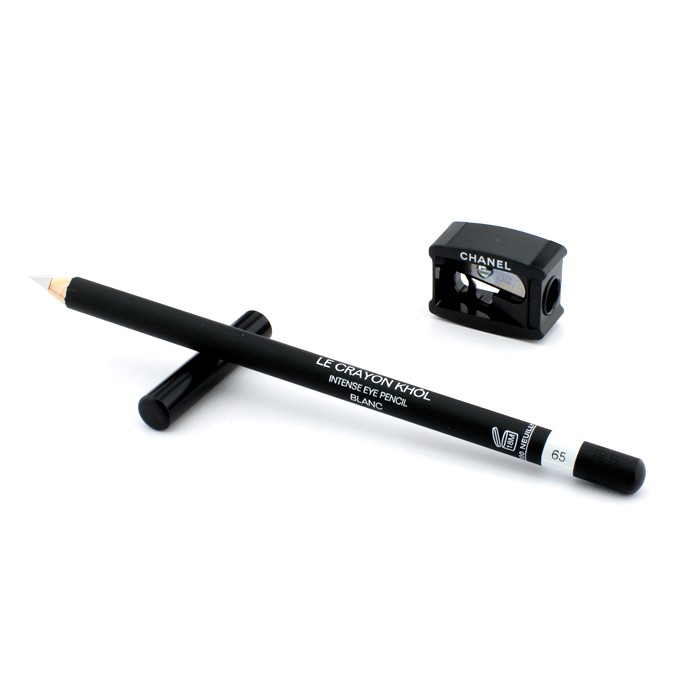Кремовый карандаш для глаз Chanel Le Crayon Khol 65 Blanc, 1.4 г — для выразительного макияжа с длинной стойкостью