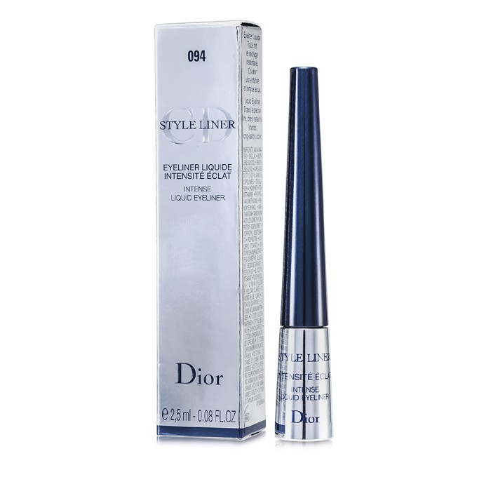 Жидкая подводка для глаз Christian Dior Noir Black, 2.5 мл, стойкая, черная, для выразительного макияжа