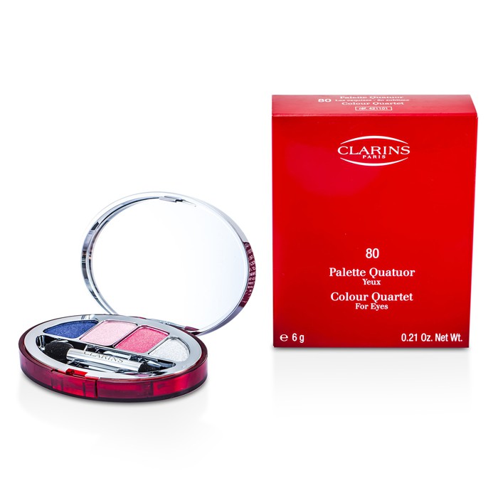 палитра теней для век Clarins № 30 Ocean с металлическим шиммером, 6 г