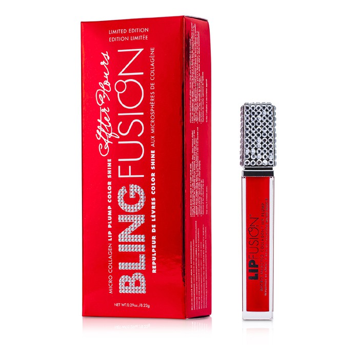 Fusion Beauty БлингФьюжн Увлажняющий блеск для губ с коллагеном 8,22 г "После заката"