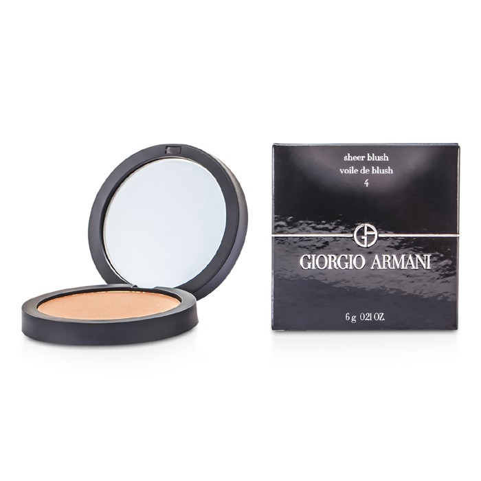 Румяна с легким сиянием Giorgio Armani Sheer Blush № 4 Sand, 6 г