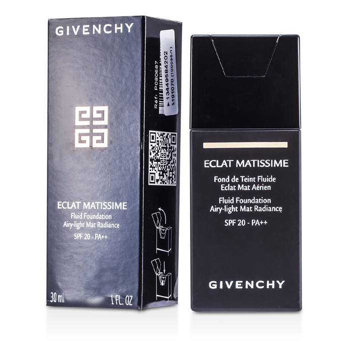 Тональная основа Givenchy Eclat Matissime с имбирём для матирования, SPF 20, 30 мл