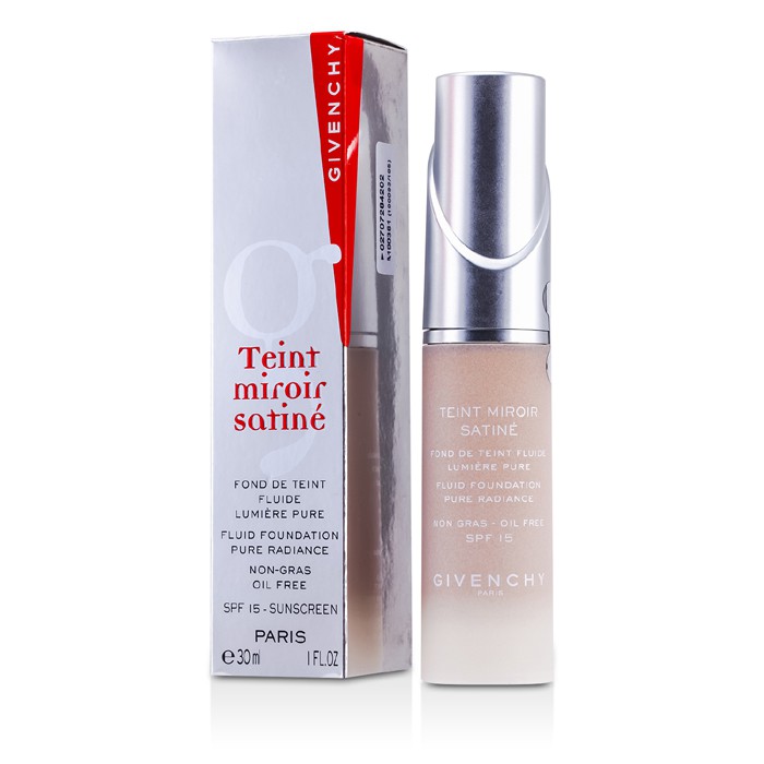 Тональная основа с эффектом сияния для лица Givenchy Teint Miroir Satine SPF 15, 30 мл