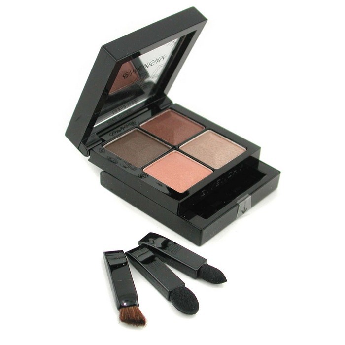 Палитра теней для век Givenchy Le Prisme Yeux Quatuor #76 Сиеновая силуэт, 4x1 г