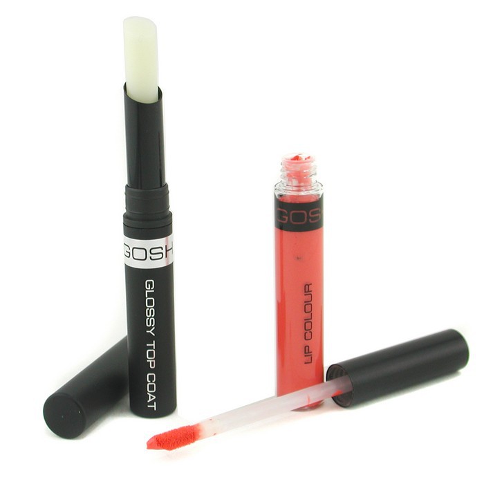 Помада и блеск для губ Gosh Everlasting Lips 705 Apricot Kiss, 2 шт.