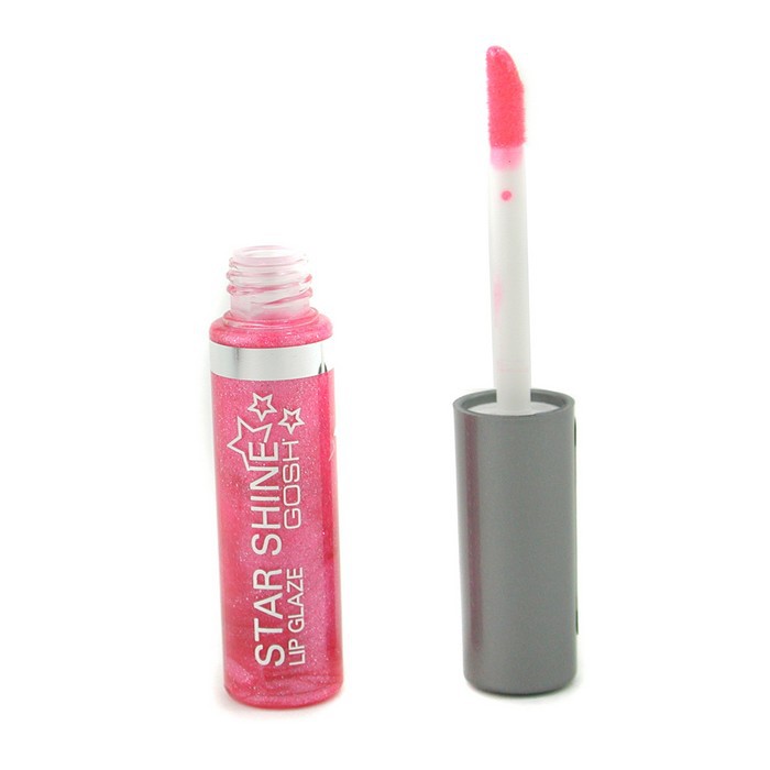 Блеск для губ Gosh Pink Star с витамином E и экстрактом алоэ вера, 6,5 мл