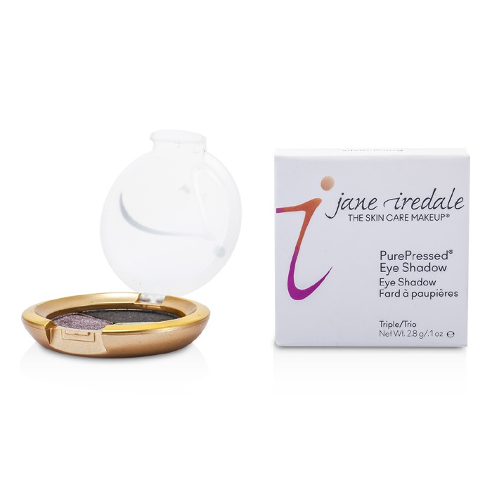 Тени для век Jane Iredale PurePressed с высокой пигментацией, 3 оттенка, для чувствительных глаз, 2.8 г