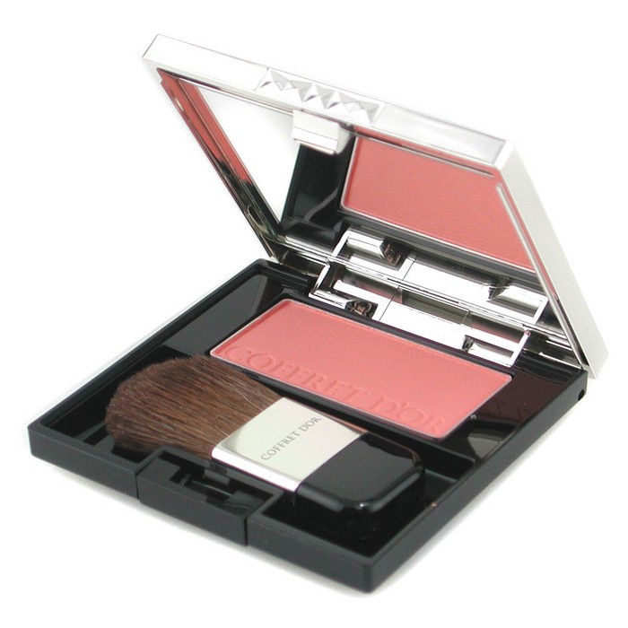 Румяна Kanebo Sensai Coffret D'or Color Blush для лица, компактный футляр, естественный оттенок и сияние