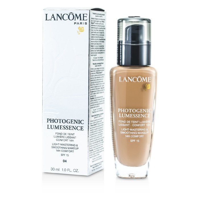 Тональный крем Lancome Photogenic Lumessence с SPF15 для лица 30 мл, увлажняющий, с сияющим эффектом