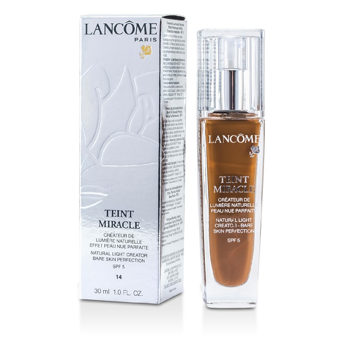 Тональный крем Lancome Teint Miracle с сияющим эффектом для лица, SPF 5, 30 мл