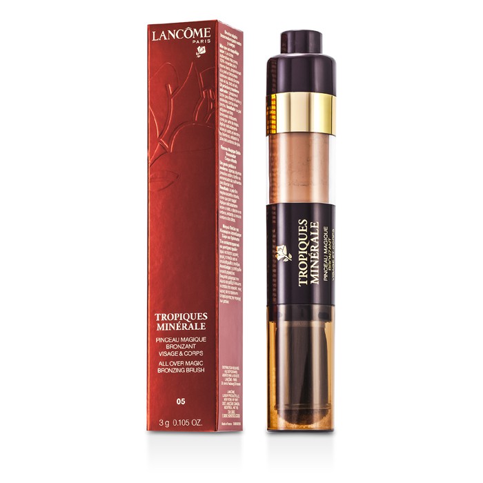 Бронзирующая пудра-кисть Lancome с минералами для лица и тела, 3 г