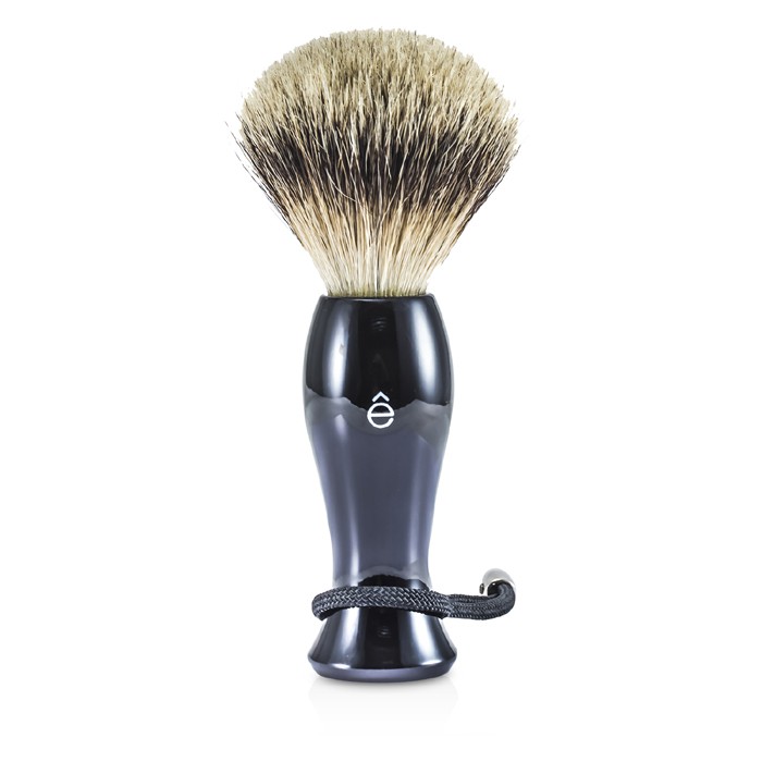 Кисть для бритья Eshave из 100% бобровой шерсти, черная, 1 шт.