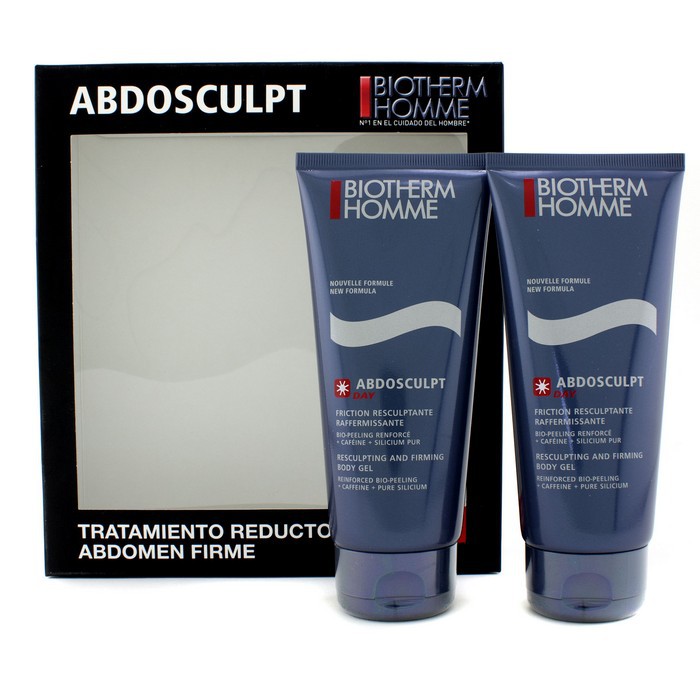 Biotherm Homme гель для тела AbdoSculpt с салициловой и молочной кислотами, 2x200 мл