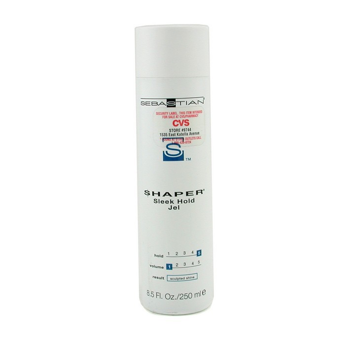 Гель для укладки Sebastian Professional Shaper Sleek с полимерами для фиксации, 250 мл