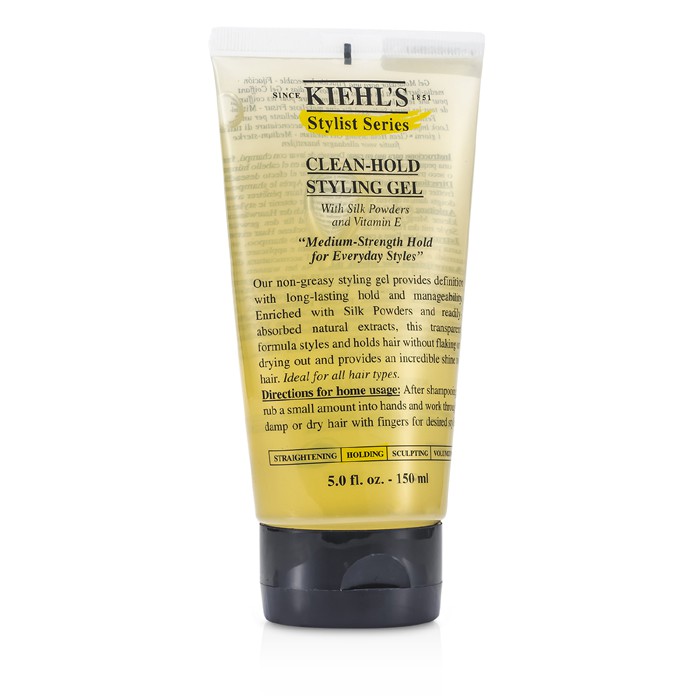 Гель для укладки Kiehl's средней фиксации 150 мл для всех типов волос, увлажняющий и укрепляющий