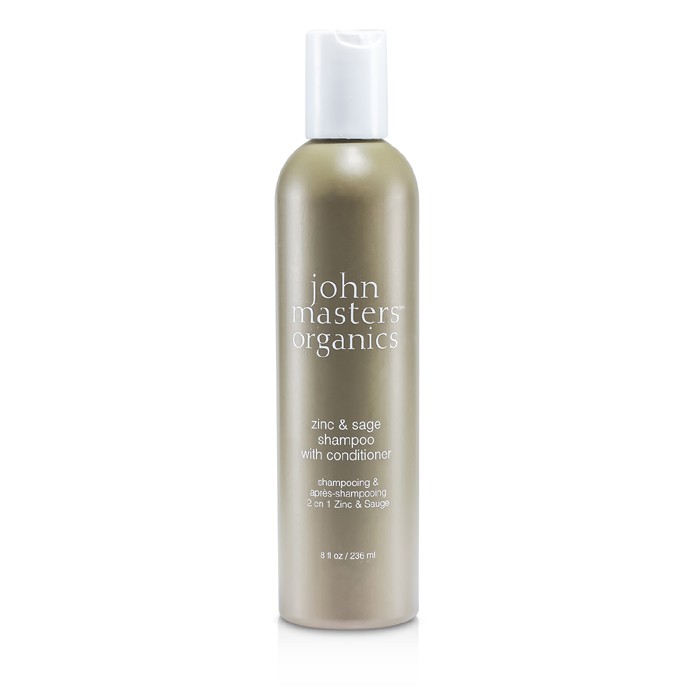 Шампунь с кондиционером John Masters Organics "Цинк и шалфей" 473 мл для волос и кожи головы