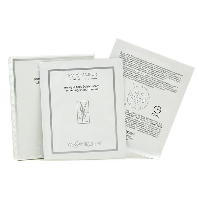 маска для лица Yves Saint Laurent с осветляющим эффектом, 8x22 мл