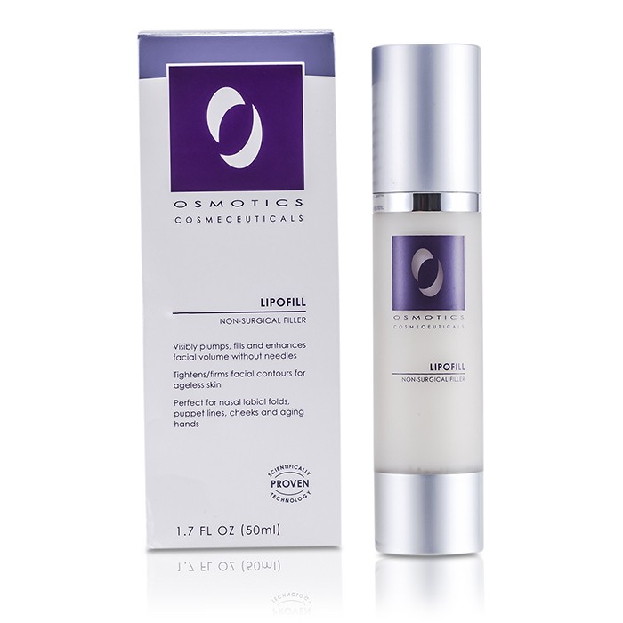 Brand: OsmoticsOld Name: LipoFill Non-Surgical FillerSize: 50ml/1.7ozDescription: Нежное решение для возрастных изменений кожи дарит вам Osmotics с продуктом, который можно смело назвать «первоклассным антиэйдж-уходом». Это средство, разработанное на осно