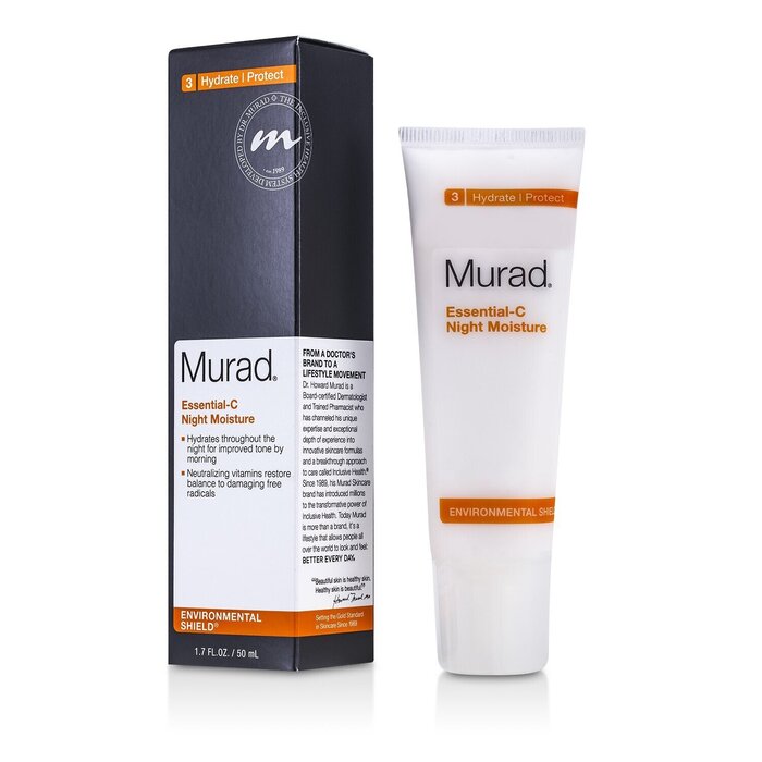 Ночной увлажняющий крем с витамином С для лица 50 мл Murad Essential-C