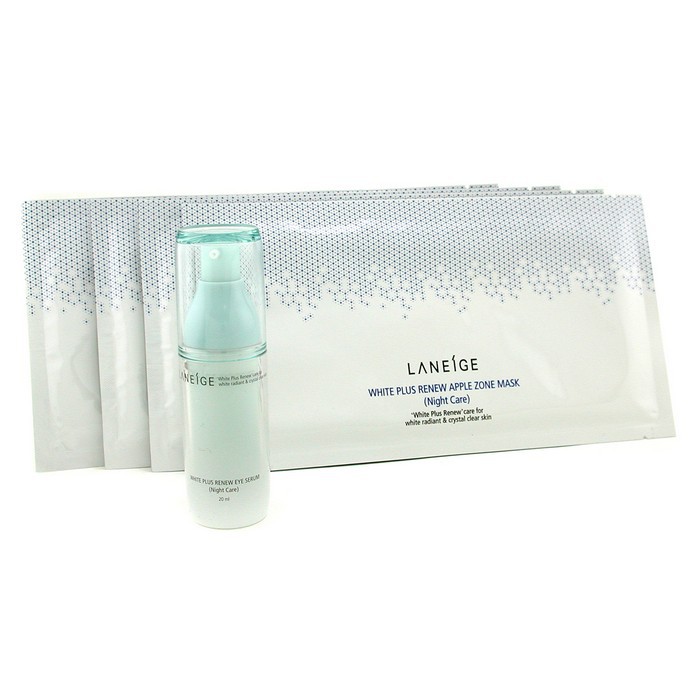Сыворотка и маска для глаз Laneige с комплексом White Plus Renew, 20 мл (5 шт.)