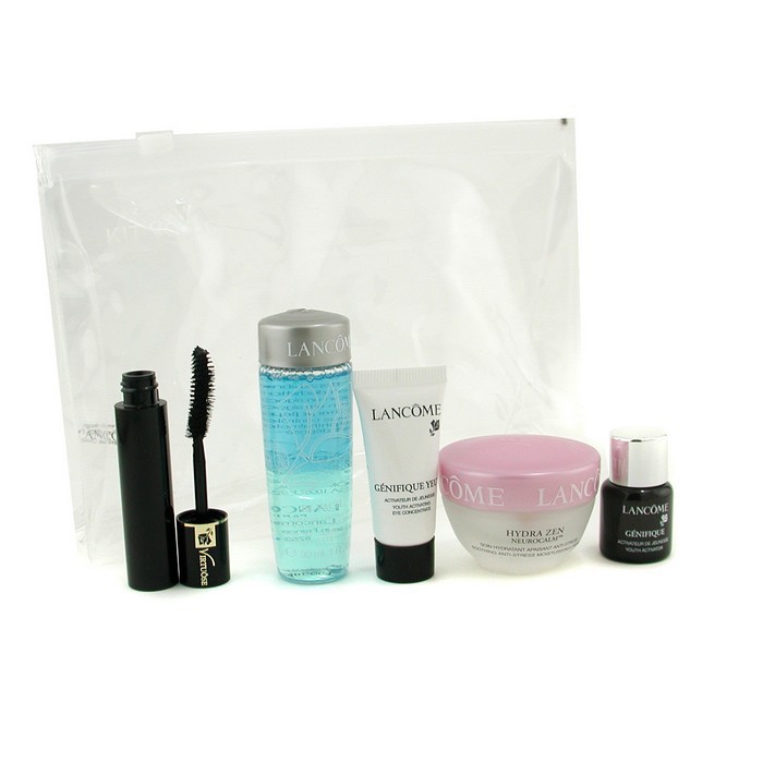 Набор для путешествий Lancome: Bi-Facil, Hydrazen, Genifique, Genifique Eye, тушь (5 шт.)