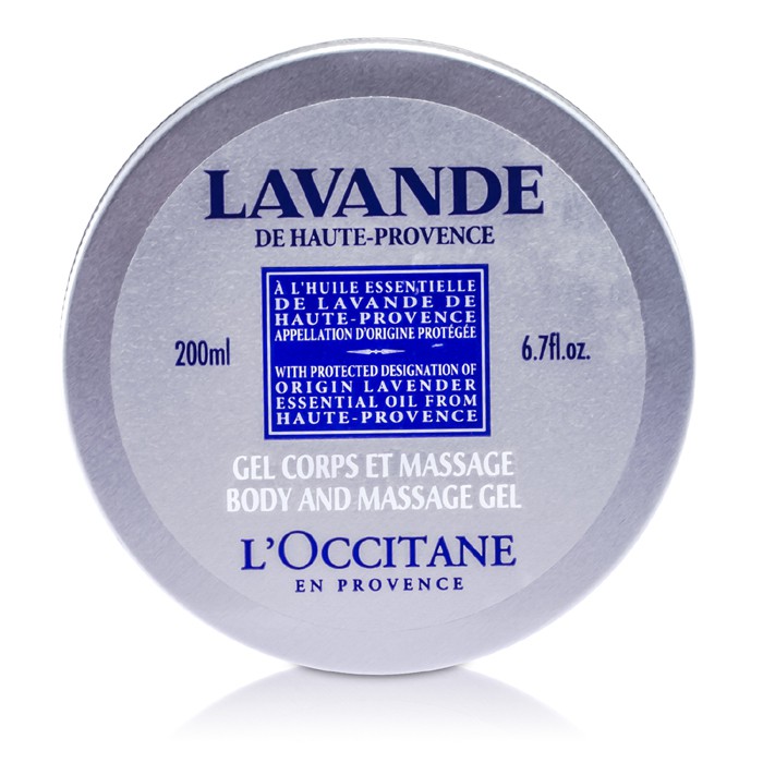 Гель для тела и массажа с эфирным маслом лаванды L'Occitane, 200 мл