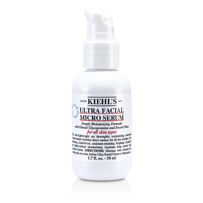 Крем-сыворотка Kiehl's для лица с антарктицином и скваланом, интенсивное увлажнение, 50 мл