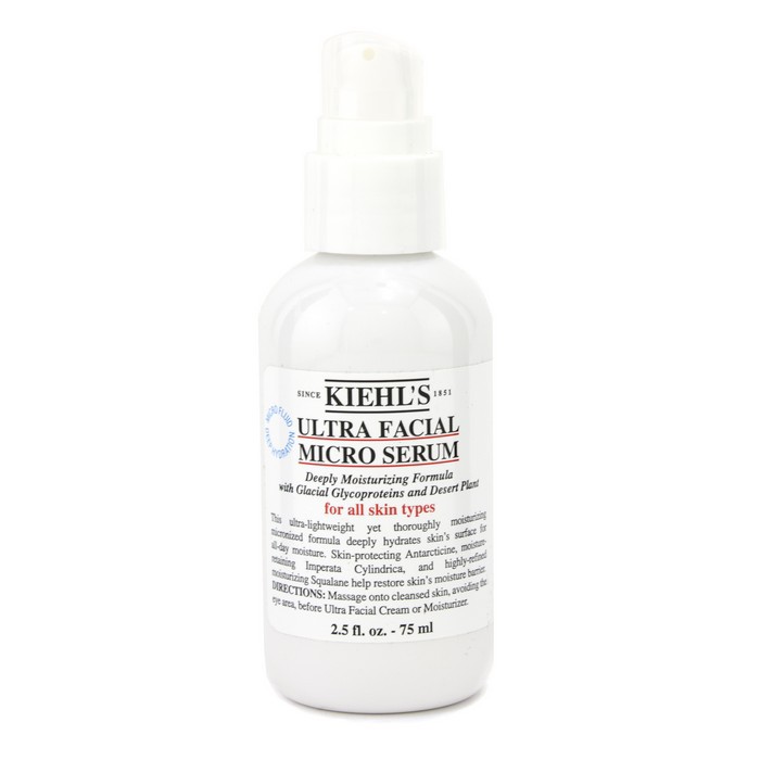 Kiehl's микро-серум для лица с антарктицином и скваланом, 75 мл