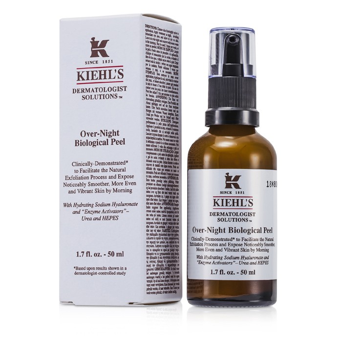 Ночной пилинг с биологическим отшелушиванием для лица Kiehl's, 50 мл