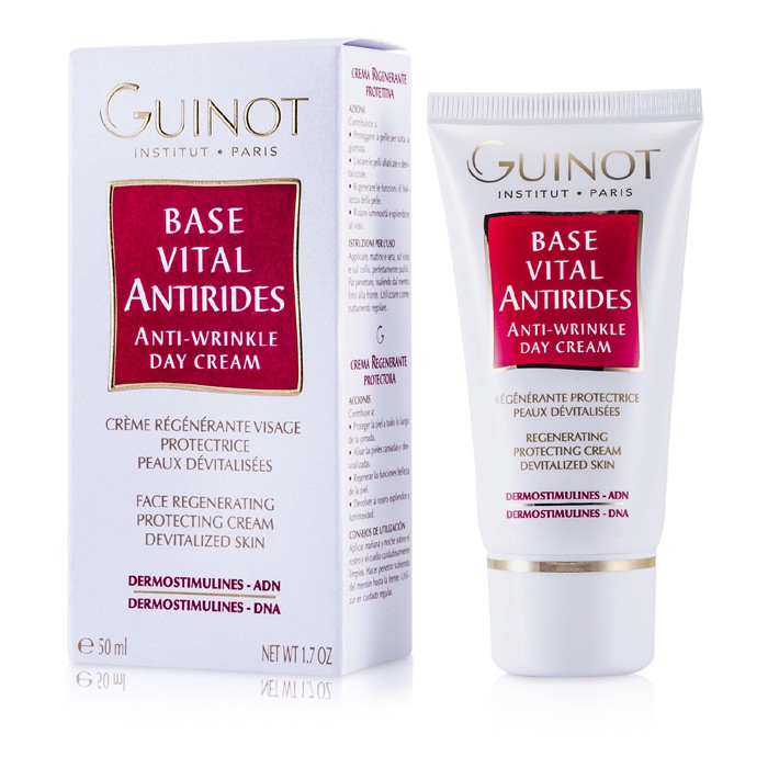 Антивозрастной крем для лица Guinot с эффектом против морщин, 50 мл